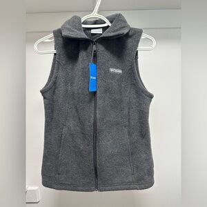 Columbia Charcoal Fleece Vest